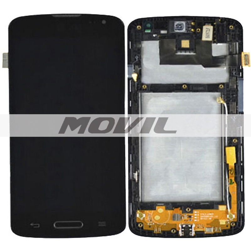 LCD Display + Touch Screen Digitizer Assembly with Frame Replacement for LG F70  D315(Black White)